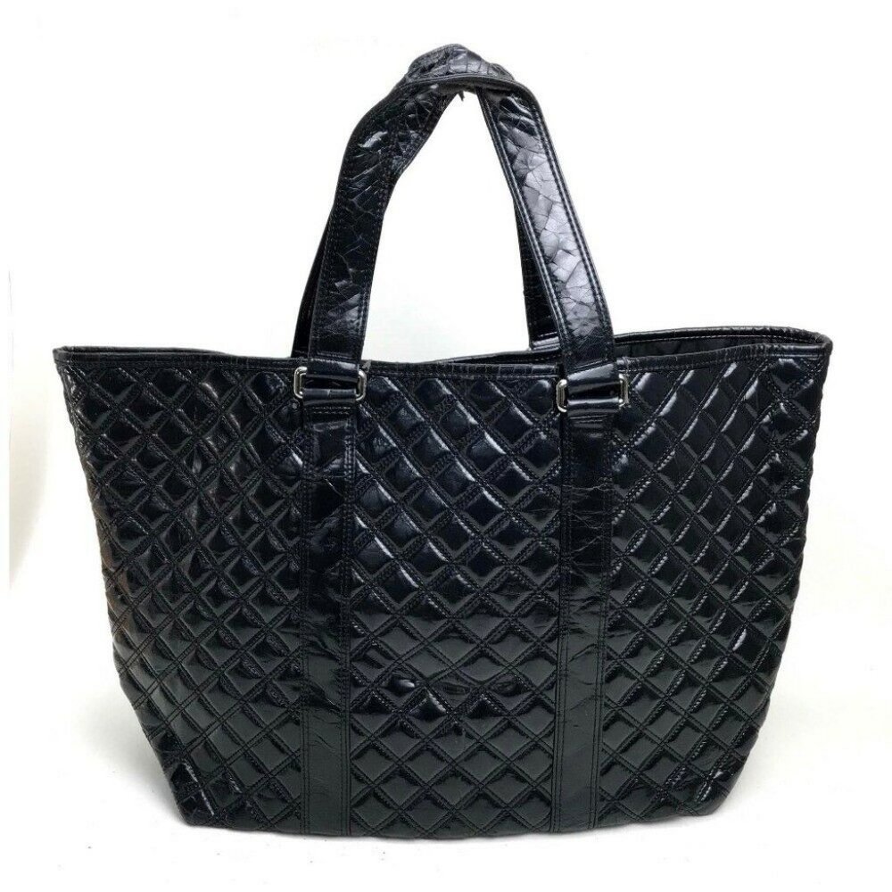AUTHENTIC MARC JACOBS Quilted tote (old model) Medium size Tote Bag PVC Black